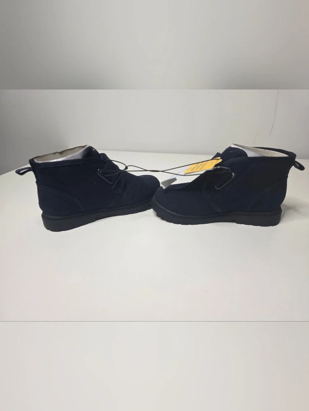 NWT Cat & Jack Boys 10T Navy Magnus Hook & Loop Strap Boots